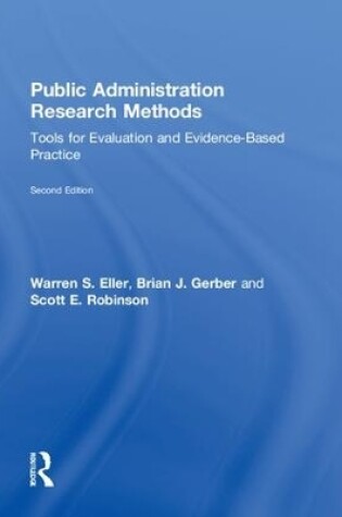 Cover of Public Administration Research Methods