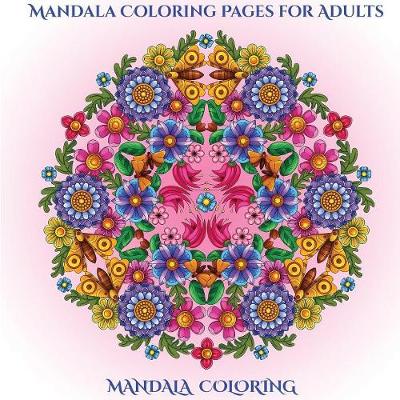 Cover of Mandala Coloring Pages for Adults