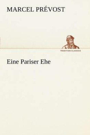 Cover of Eine Pariser Ehe