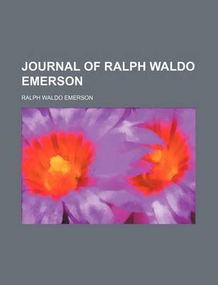 Book cover for Journal of Ralph Waldo Emerson (Volume 10)