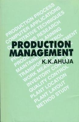 Book cover for Production Management