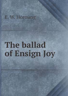 Book cover for The ballad of Ensign Joy