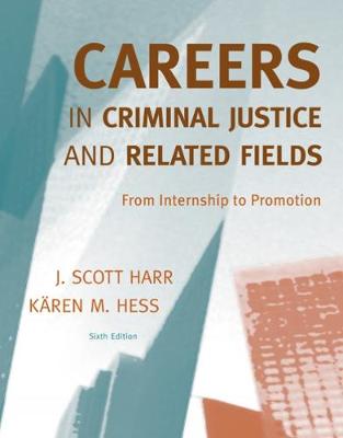 Book cover for Careers in Criminal Justice and Related Fields