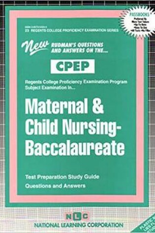 Cover of MATERNAL & CHILD NURSING - BACCALAUREATE