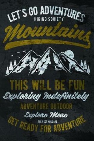 Cover of Mountain Adventure Notebook