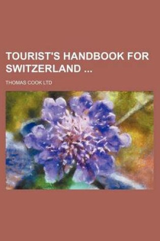 Cover of Tourist's Handbook for Switzerland