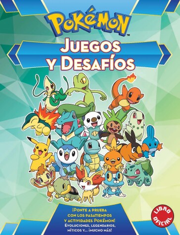 Book cover for Juegos y desafios Pokémon / Pokemon Games and Challenges