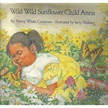 Book cover for Wild Wild Sunflower Child Anna