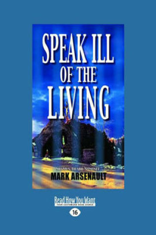 Cover of Speak Ill of the Living