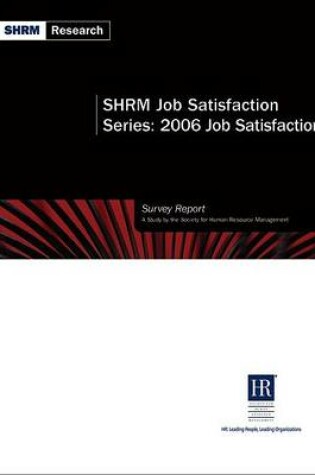 Cover of 2006 Employee Job Satisfaction Survey Report