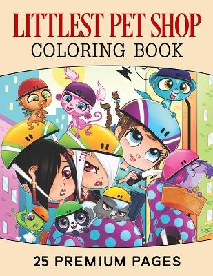 Book cover for Littlest Pet Shop Coloring Book