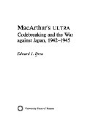 Cover of MacArthur's "Ultra"