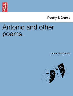 Book cover for Antonio and Other Poems.