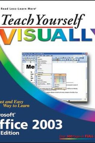 Cover of Teach Yourself Visually Office 2003