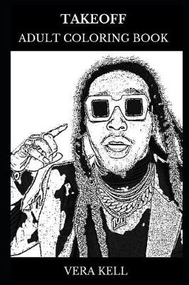 Cover of Takeoff Adult Coloring Book