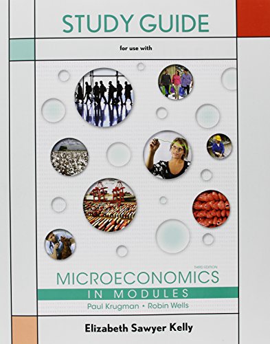 Book cover for Study Guide for Microeconomics in Modules