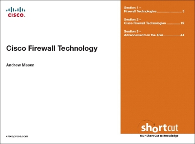 Book cover for Cisco Firewall Technologies (Digital Short Cut)