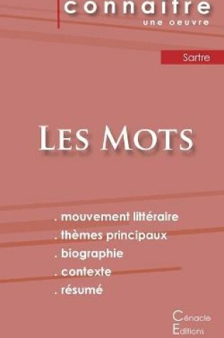 Cover of Fiche de lecture Les Mots de Jean-Paul Sartre (Analyse litteraire de reference et resume complet)