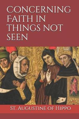 Book cover for Concerning Faith in things not seen