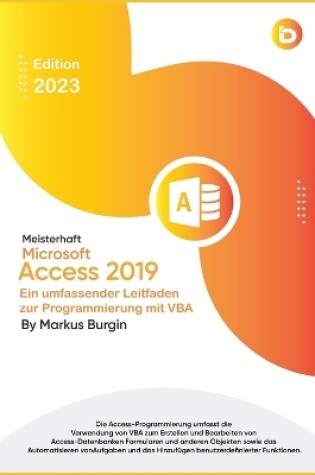 Cover of Meisterhaft Microsoft Access 2019