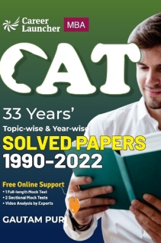 Cover of CAT 33 Years Topicwise