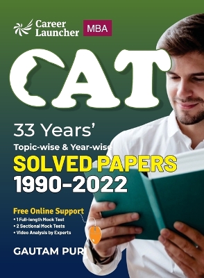 Book cover for CAT 33 Years Topicwise