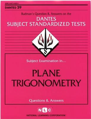 Book cover for Plane Trigonometry