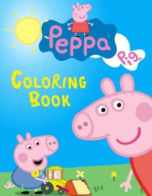 Book cover for Peppa Pig Coloring Book