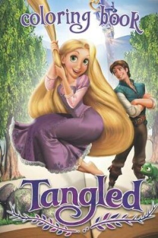 Cover of Tangled Coloring Book