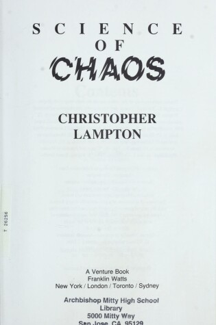 Cover of Science of Chaos