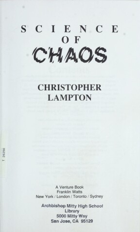 Cover of Science of Chaos