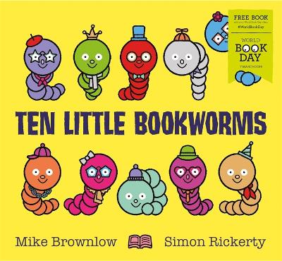 Book cover for Ten Little Bookworms