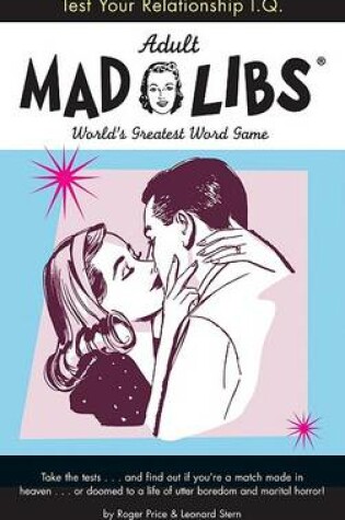 Cover of Test Your Relationship I.Q. Mad Libs