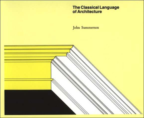 Cover of The Classical Language of Architecture