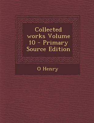 Book cover for Collected Works Volume 10