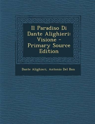 Book cover for Il Paradiso Di Dante Alighieri