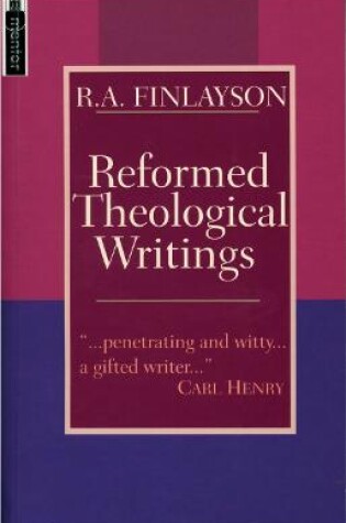 Cover of Reformed Theological Writings
