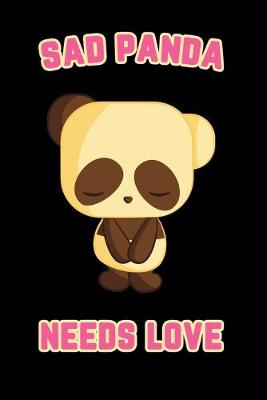 Book cover for Sad Panda Needs Love