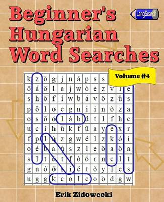 Book cover for Beginner's Hungarian Word Searches - Volume 4