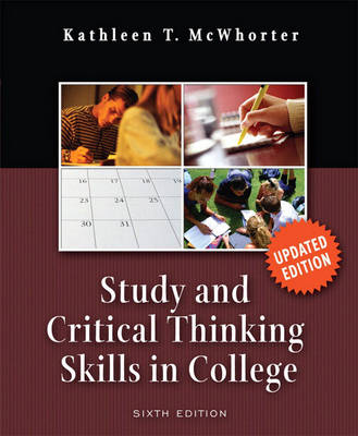 Book cover for Study and Critical Thinking Skills in College, Update Edition