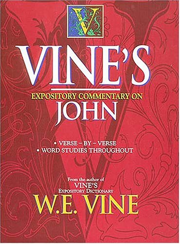 Book cover for Vine's Expository Commentary on John