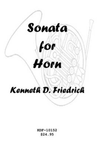 Cover of Sonata for Horn