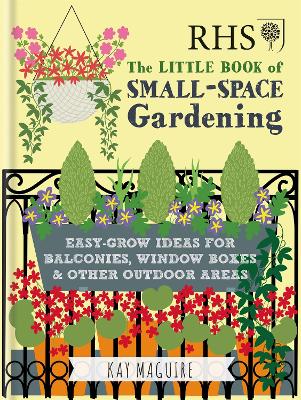 Book cover for RHS Little Book of Small-Space Gardening