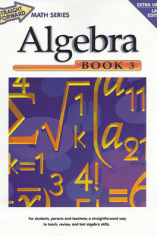 Cover of Algebra, Book 3