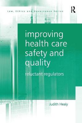 Book cover for Improving Health Care Safety and Quality