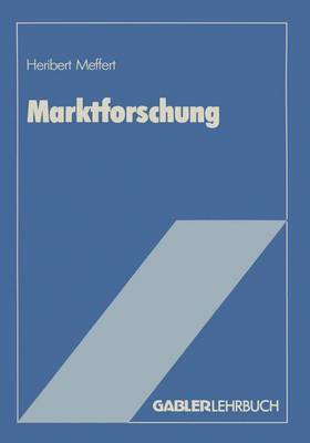 Book cover for Marktforschung