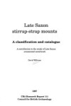 Book cover for Late Saxon Stirrup-strap Mounts