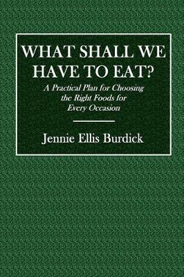 Book cover for What Shall We Have to Eat?