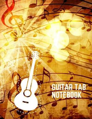 Book cover for Guitar Tab NoteBook