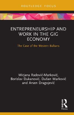 Cover of Entrepreneurship and Work in the Gig Economy